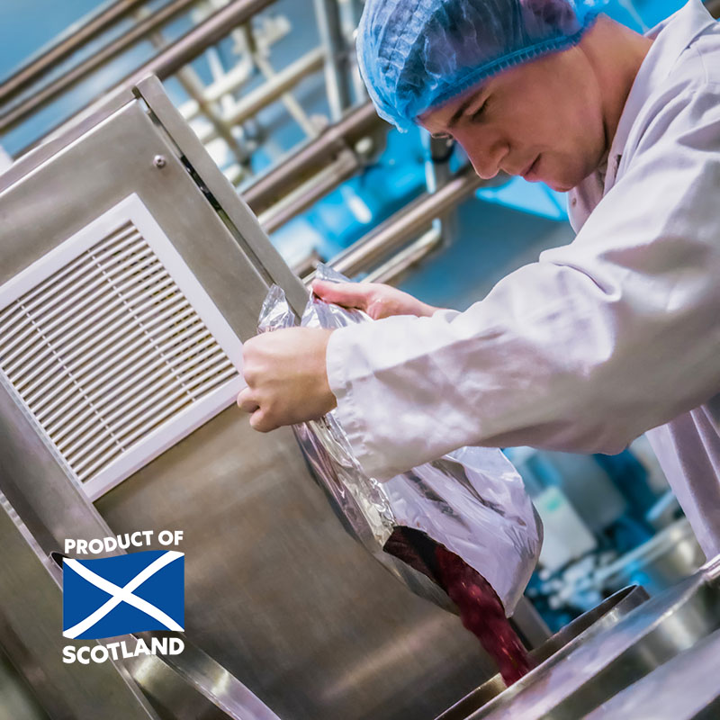 Production Operative Making Rowan Glen Yogurts - Product of Scotland